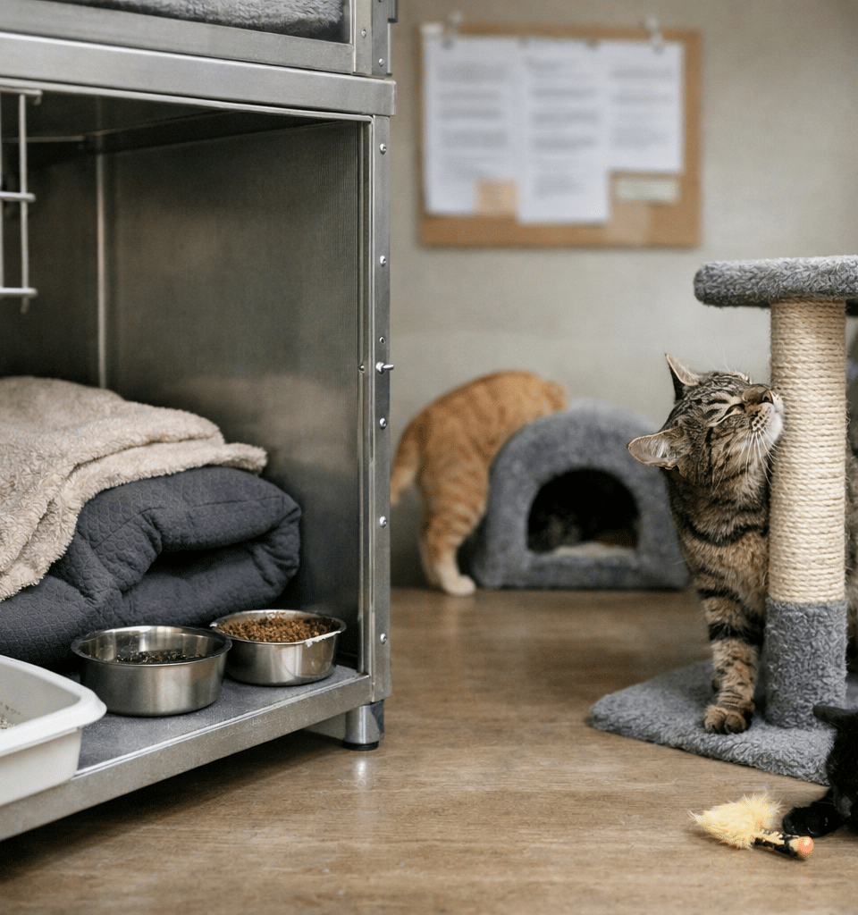 Le comportement félin en refuge et en famille d’accueil