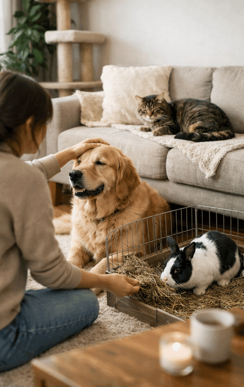 pet sitter chien chat nac